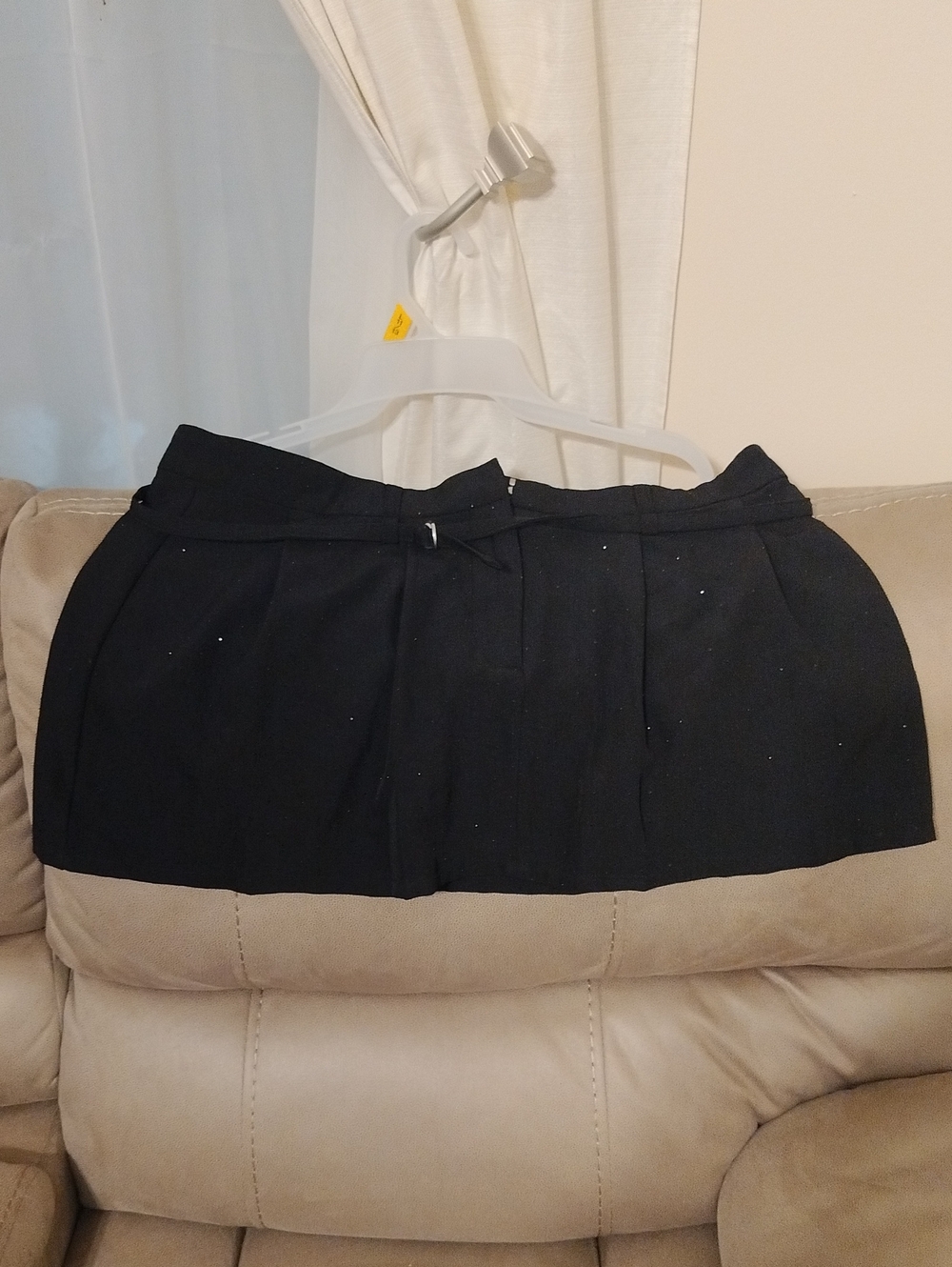 No Boundaries Black Pleated Mini Skirt